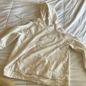 Ripped hoodie